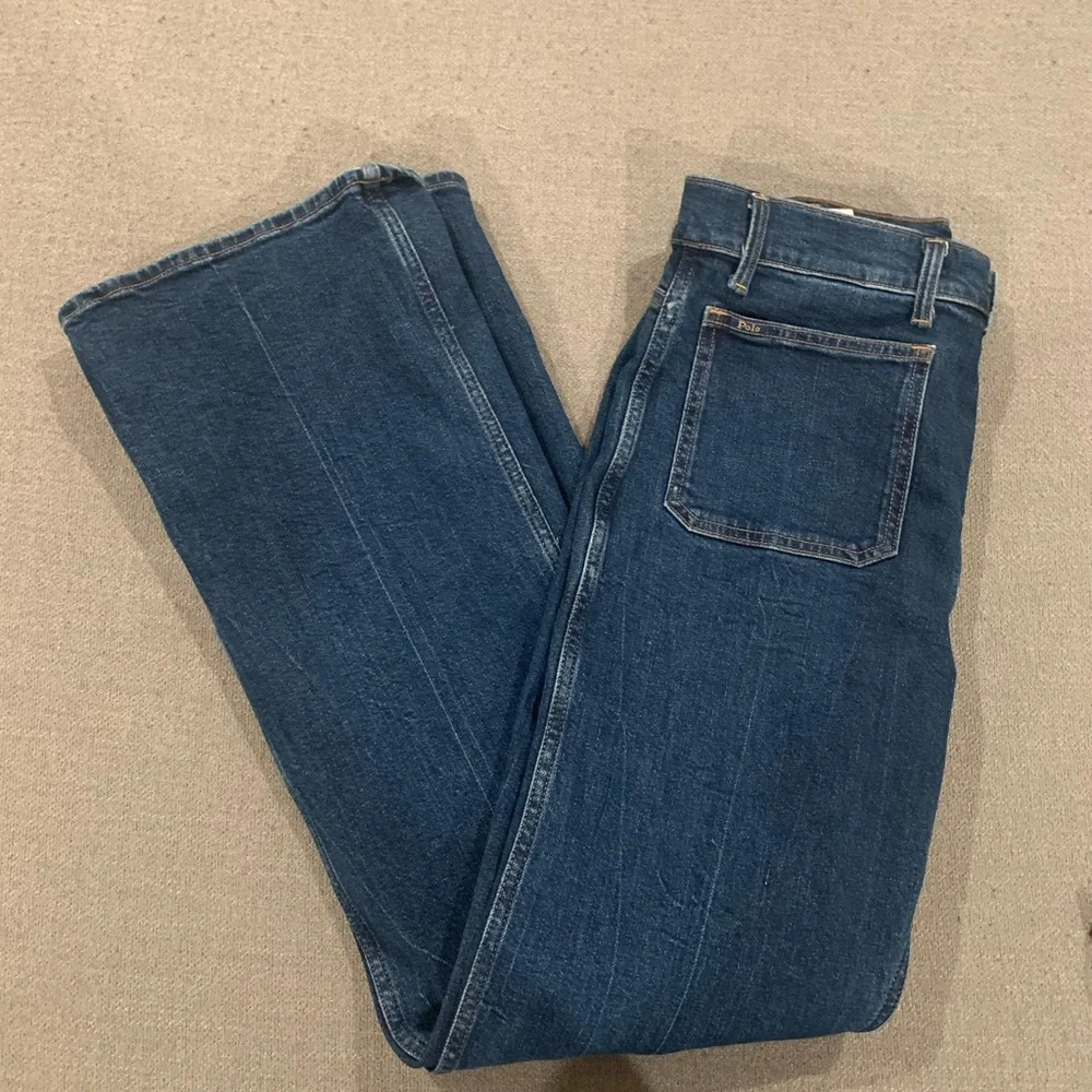 Polo by Ralph Lauren Dark Blue Straight-Leg Women’s Jeans - Picture 5 of 7